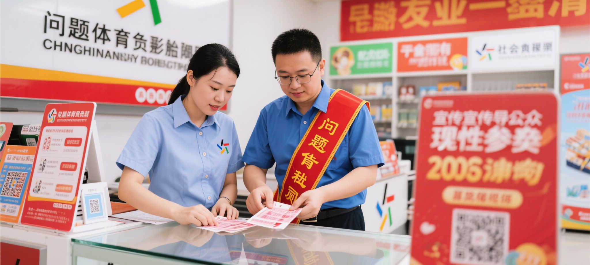 宜春袁州区寨下镇举办福彩公益爱心行动，关怀长者传递温暖
